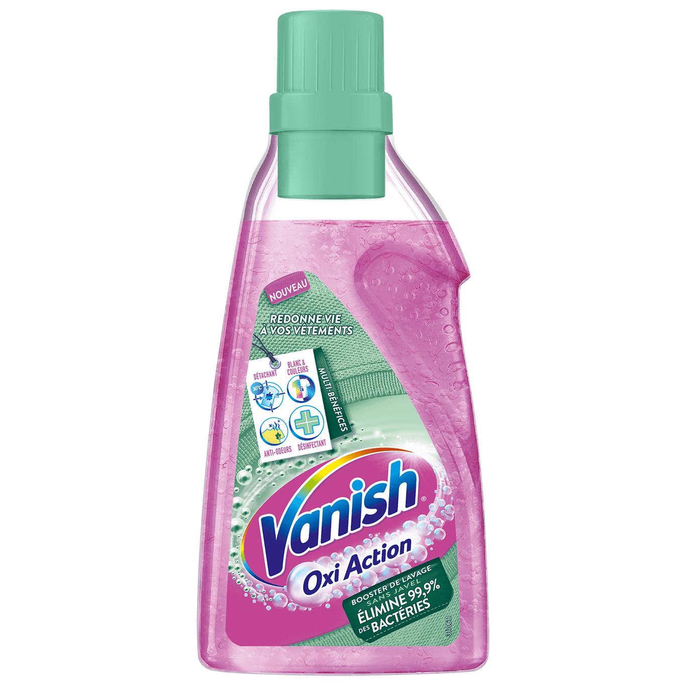 Vanish Poudre Oxi Action Booster de Lavage Vanish FR