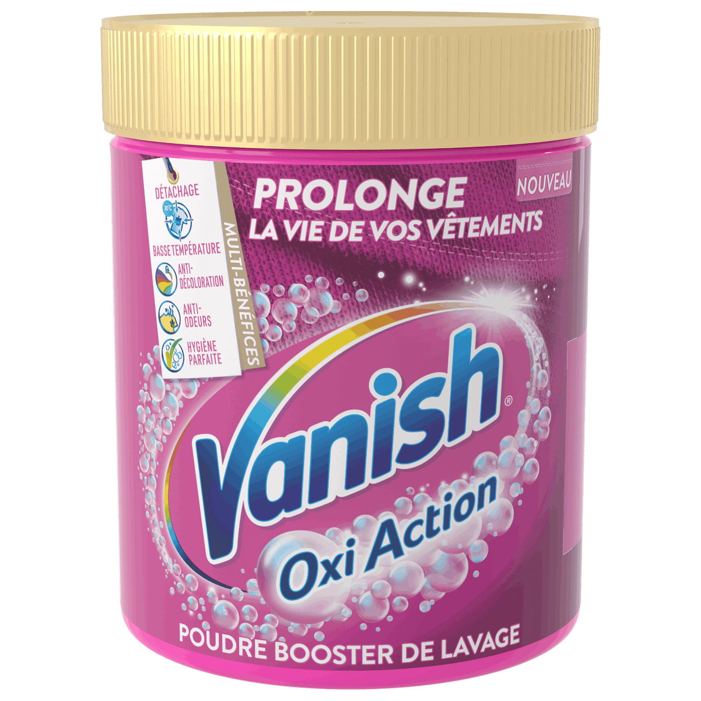 Vanish Poudre Oxi Action Booster de Blancheur Vanish FR